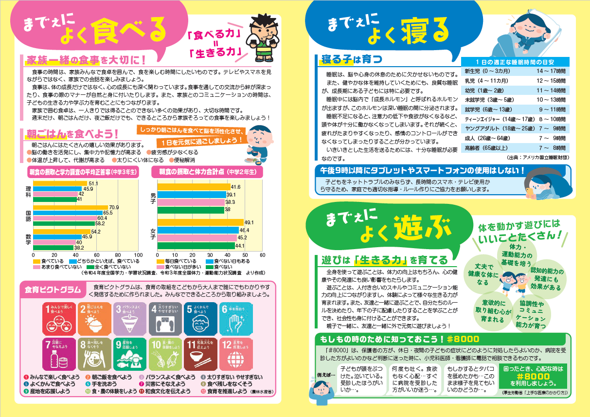令和8年度版「までぇに」